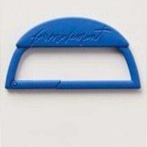 FP Movement blue crescent carabiner